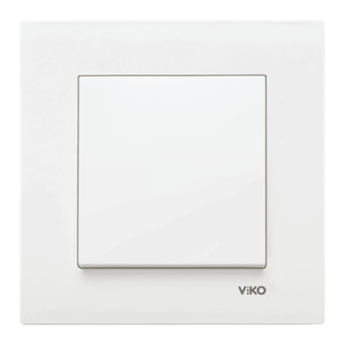 VİKO 90967001 Karre Anahtar Beyaz (Çerçeve Hariç)