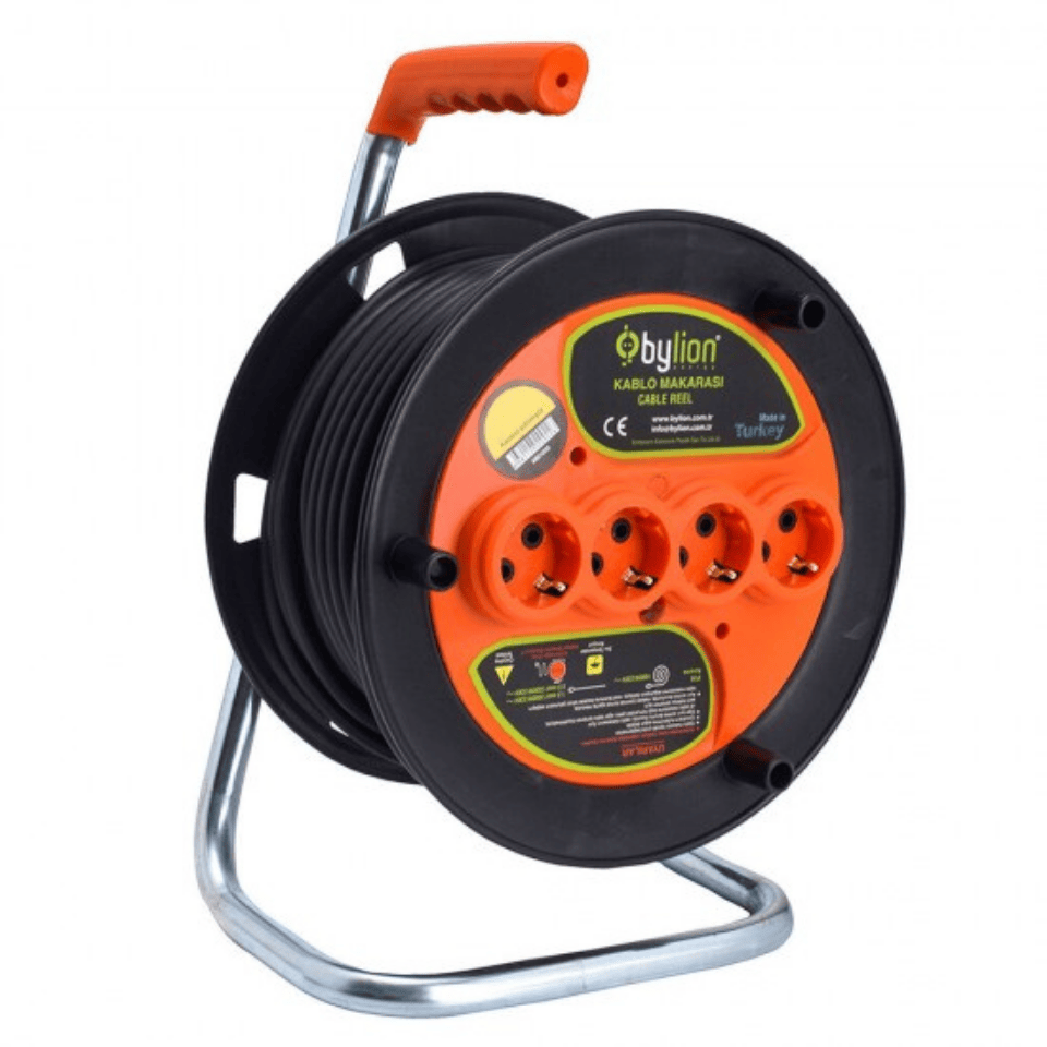 BYLİON 100-303-1220 PMK-20315-F Plastik Makara 20 M 3x1,5 mm TTR Kablo