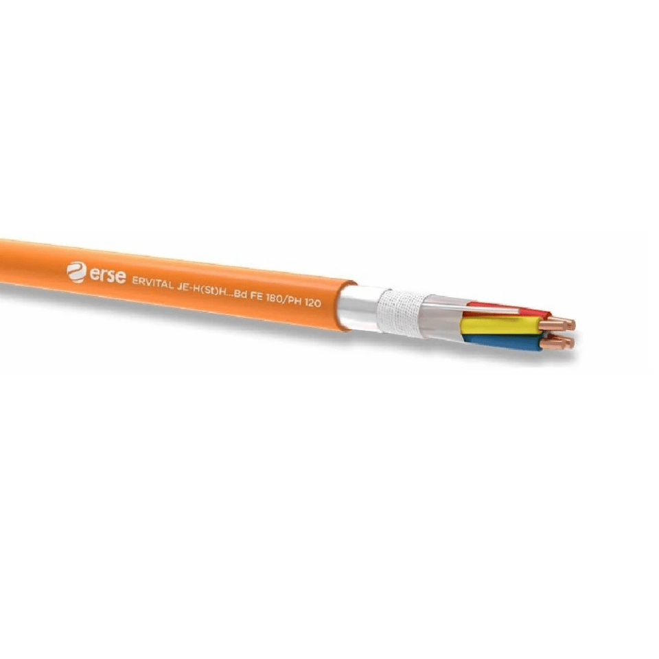 ERSE MDER009200200080O 2*2*0,80 JE-H(ST)H FE180 Yangın Alarm Kablosu