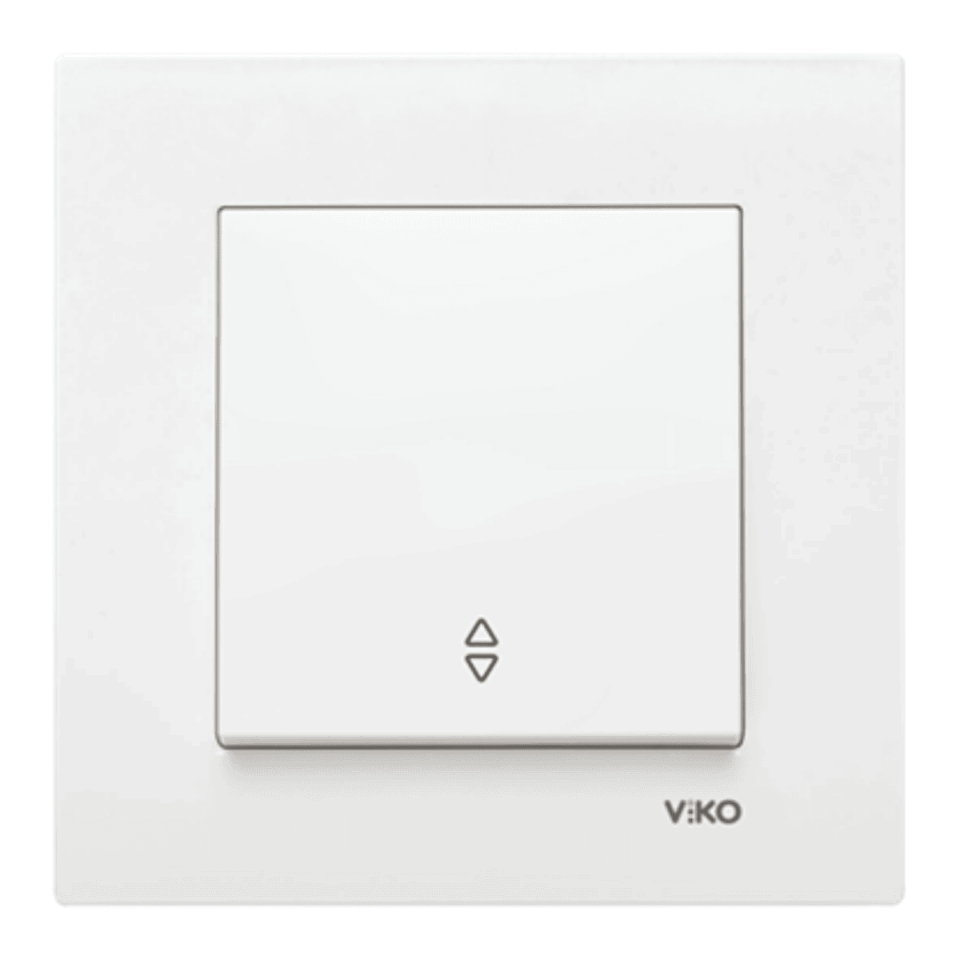VİKO 90967004 Karre Vavien Beyaz (Çerçeve Hariç)