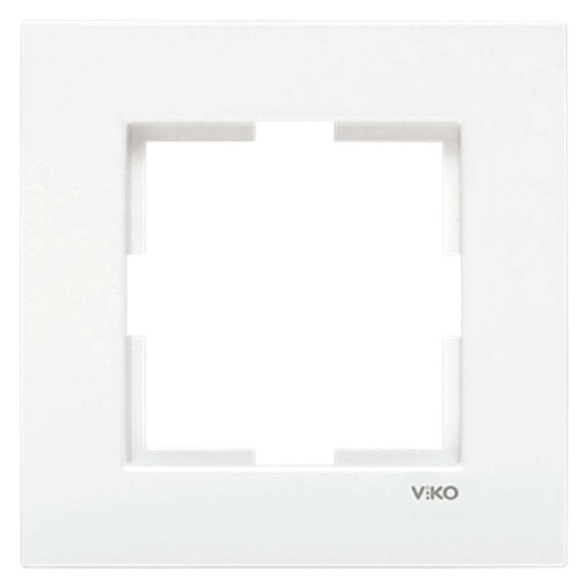 VİKO 90960200 Karre Tekli Çerçeve Beyaz