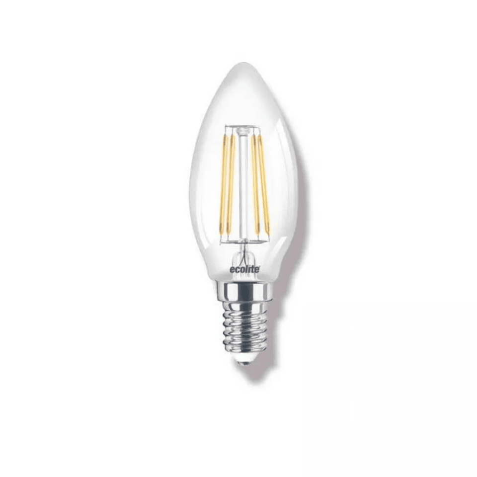 ECOLİTE C35.FL.4W.40K 4W E14 C35 4000K Led Filament