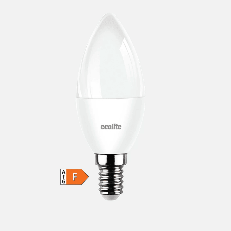 ECOLİTE C37.5W.E27.30K 5W 3000K E27 Led Ampül