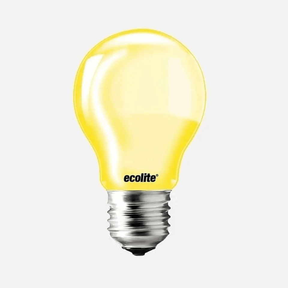 ECOLİTE A60.MSQ.8W.23K 8W E27 Sinek Ampülü A60 MOSQUITO
