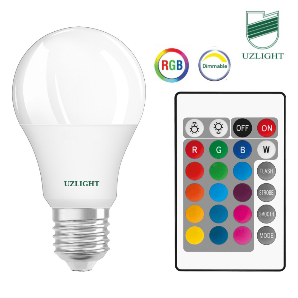 UZLIGHT UZ1133 10W RGB E27 Led Ampül