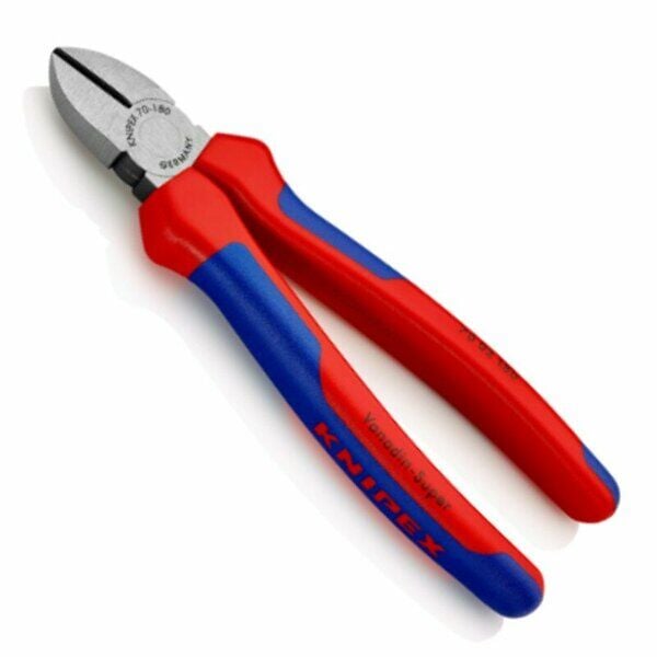 KNIPEX 7002180 180mm Yan Keski Polisaj Kalın İzole