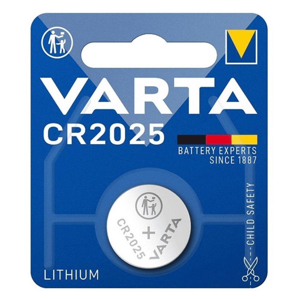 VARTA 6025-2 CR2025 3V Lithium Pil 1'Lİ