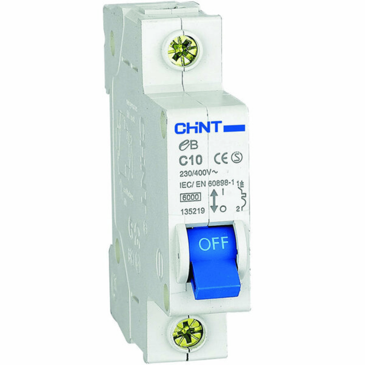 CHINT 186412 1x2A C Tipi 4,5kA  eB Serisi Otomatik Sigorta