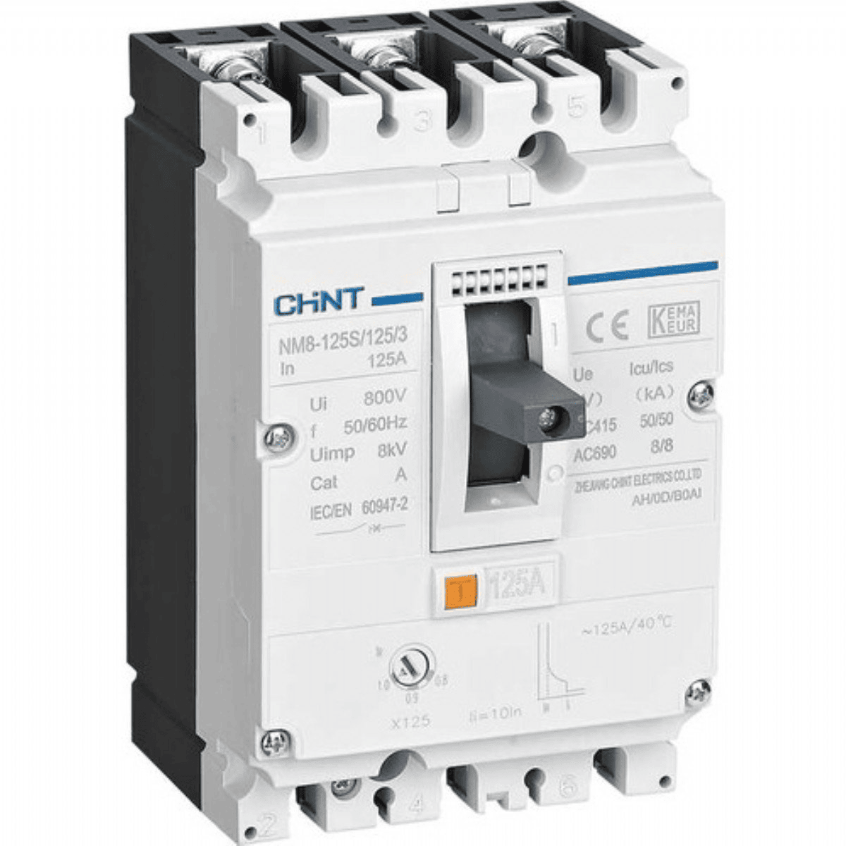 CHINT 149410 32A 50kA 3P Manyetik Şalter NM8-125S/32/3
