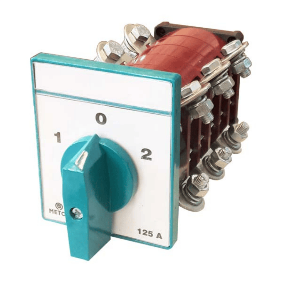 METOP MT029-125A 3 Fazlı Kutup Değiştirici Şalter 1-0-2