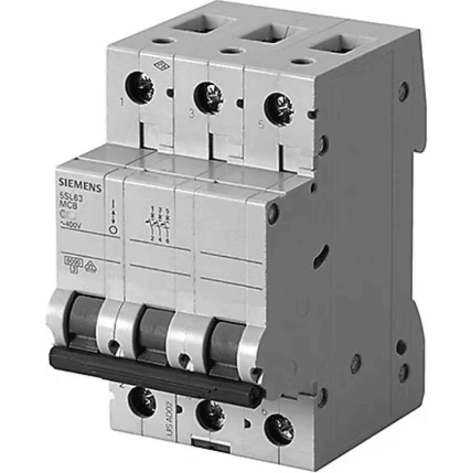 SIEMENS 5SL6310-7YA 3x10A 6KA C Tipi Otomatik Sigorta