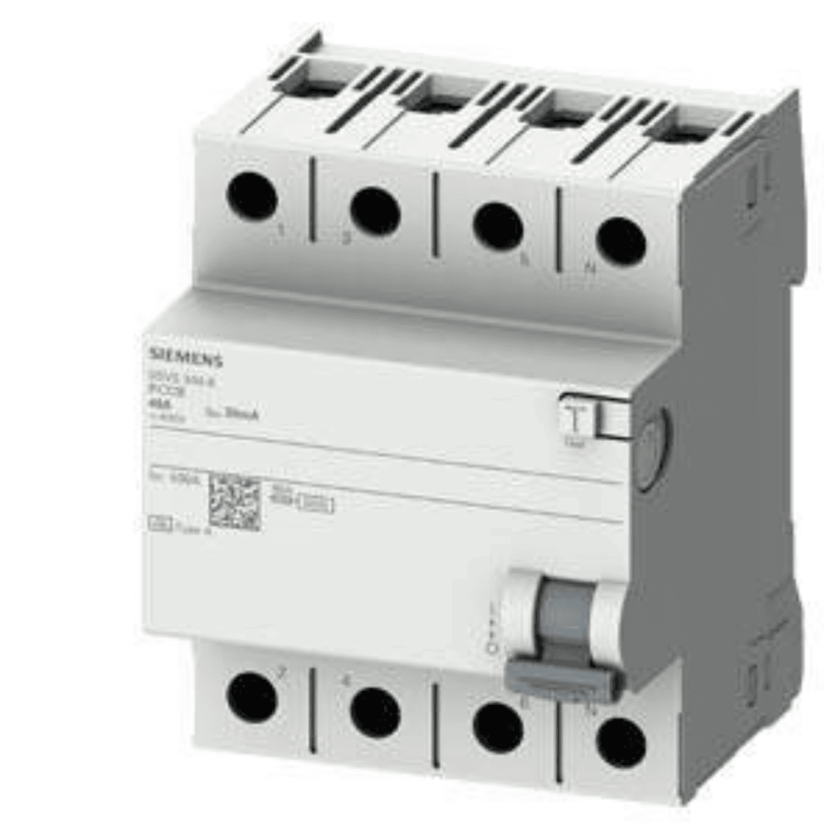 SIEMENS 5SV3647-6 4x80A 300mA Kaçak Akım Koruma Rölesi