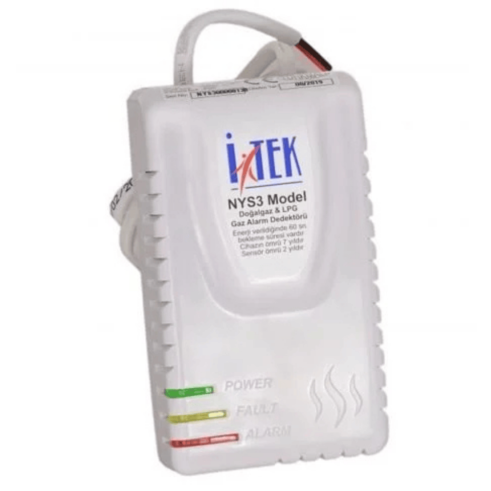 İTEK NYS3 Doğalgaz Alarm Cihazı