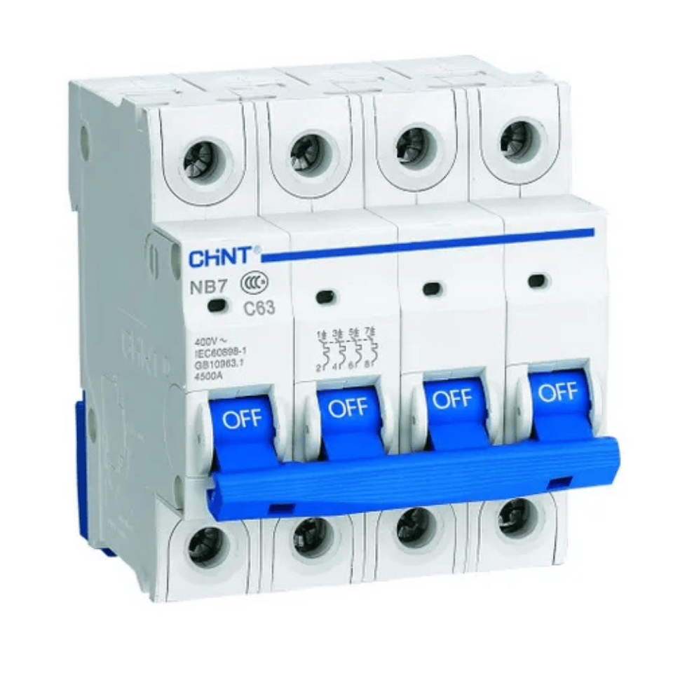 CHINT 192300 4x40A C Tipi 6kA NB7 Serisi Otomatik Sigorta