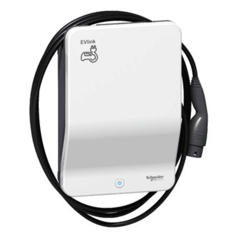 SCHNEIDER EVH2S22P0CK 22KW T2 Bağlantılı Kablo Elektrikli Araç Şarj İstasyonu EVH2S22P0CK Evlink Wallbox Schneider Electric 3606485406084
