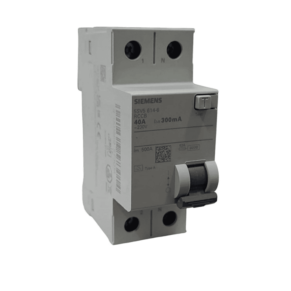 SIEMENS 5SV4614-0 40A 2P 300mA Kaçak Akım Koruma Rölesi