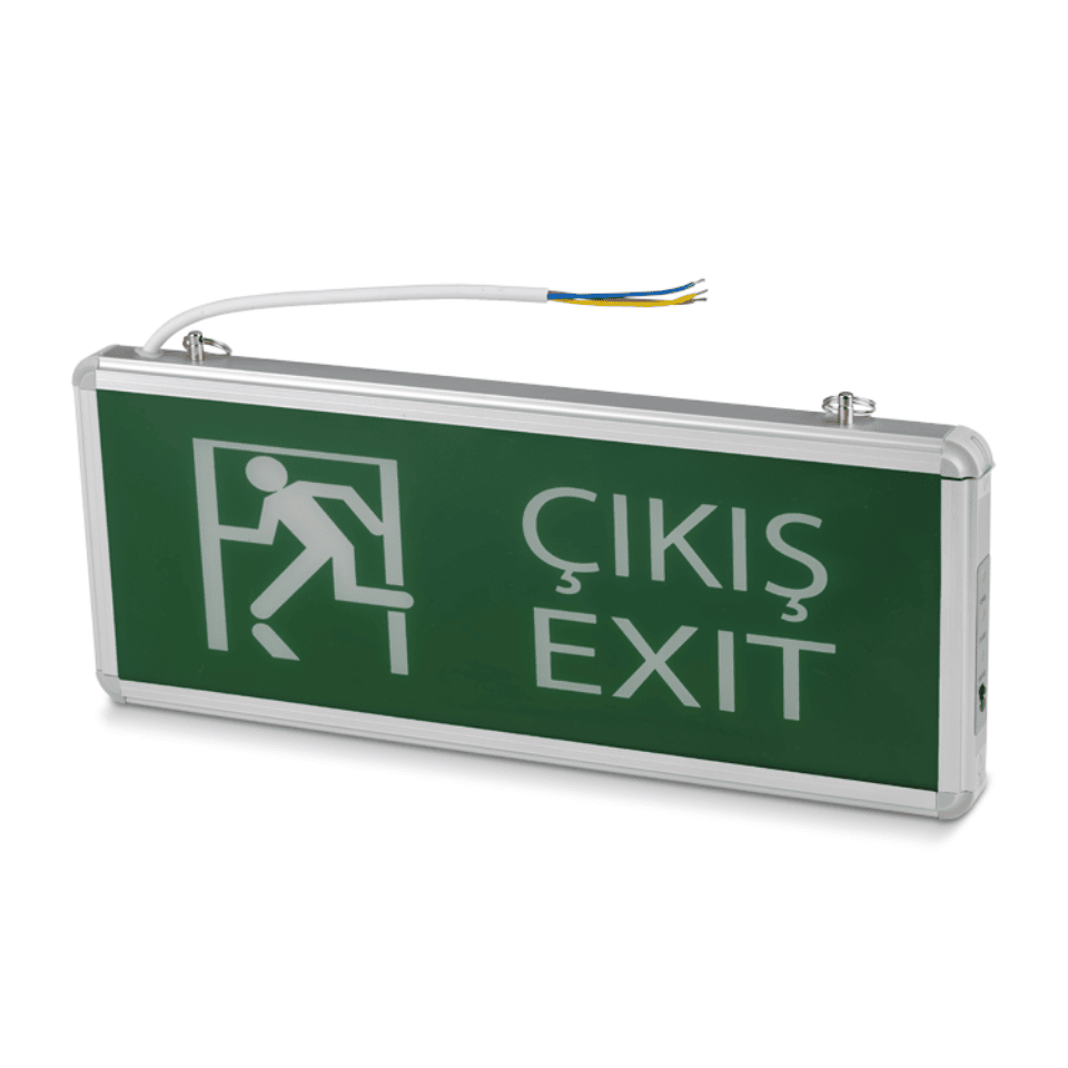 NOAS YLX-3003 Çift Yönlü Acil Çıkış Exit Armatür