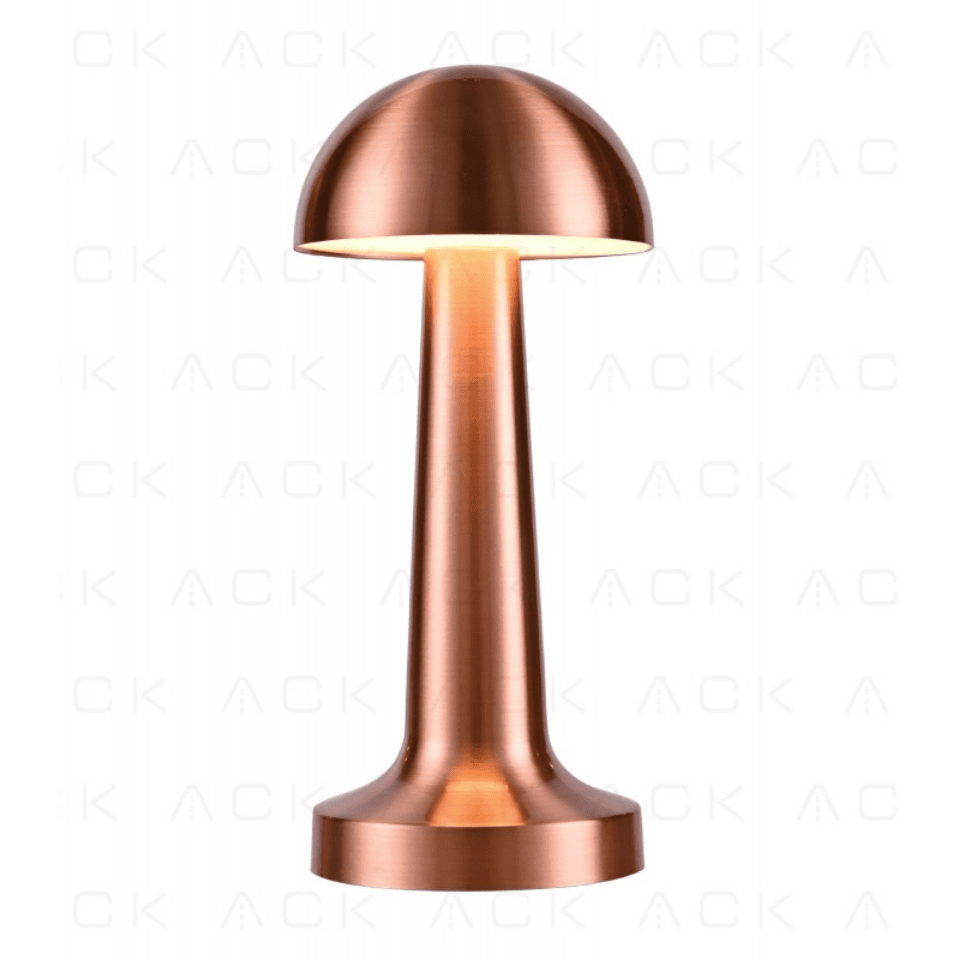 ACK AF11-00297 24 Led Dokunmatik Metal Masa Lambası Bakır