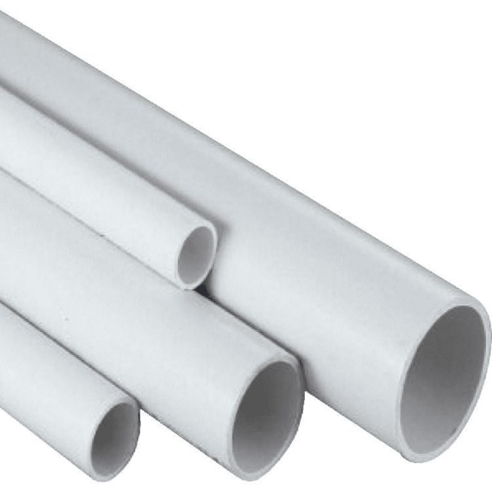 MUTLUSAN 001 045 120014 30 17 Ø14 PVC Alev Yaymayan Boy Boru 3 MT