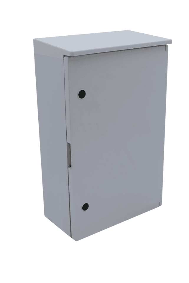 ÇETİNKAYA PANO ÇP 5604 40x50x17.5 Metal Galvaniz Taban Saclı Şapkalı Opak Pano