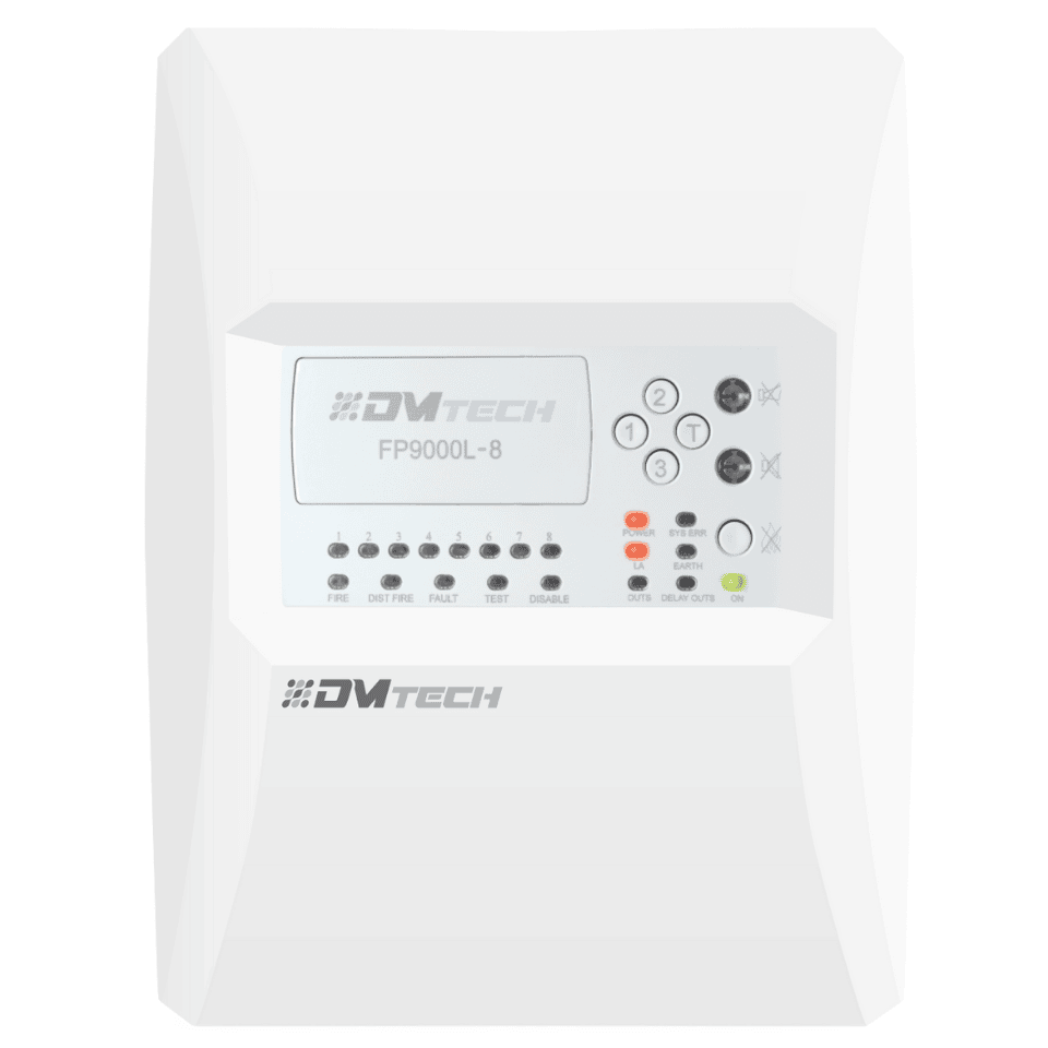 DM TECH FP9000L-4 4 Bölge Konvelsiyonel Yangın Alarm Kontrol Paneli