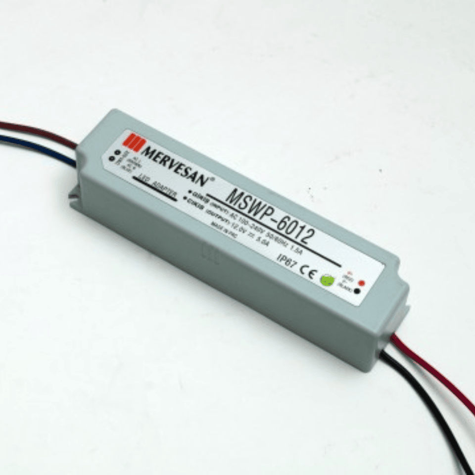 MRW LED MT-WP-60-12 2V DC 5A 60W AC/DC Adaptör