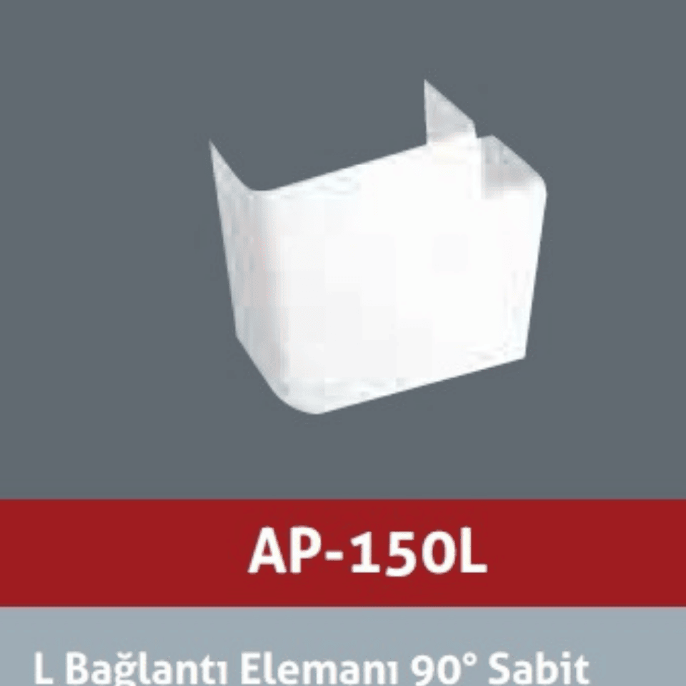 AKİŞ AP-150L L Bağlama Elemanı 90° Sabit
