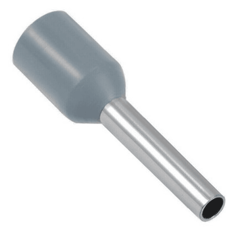 GWEST 2007 IYF-2.5 mm Gri İzoleli Kablo Yüksük Fransız Normu (500 Ad.)