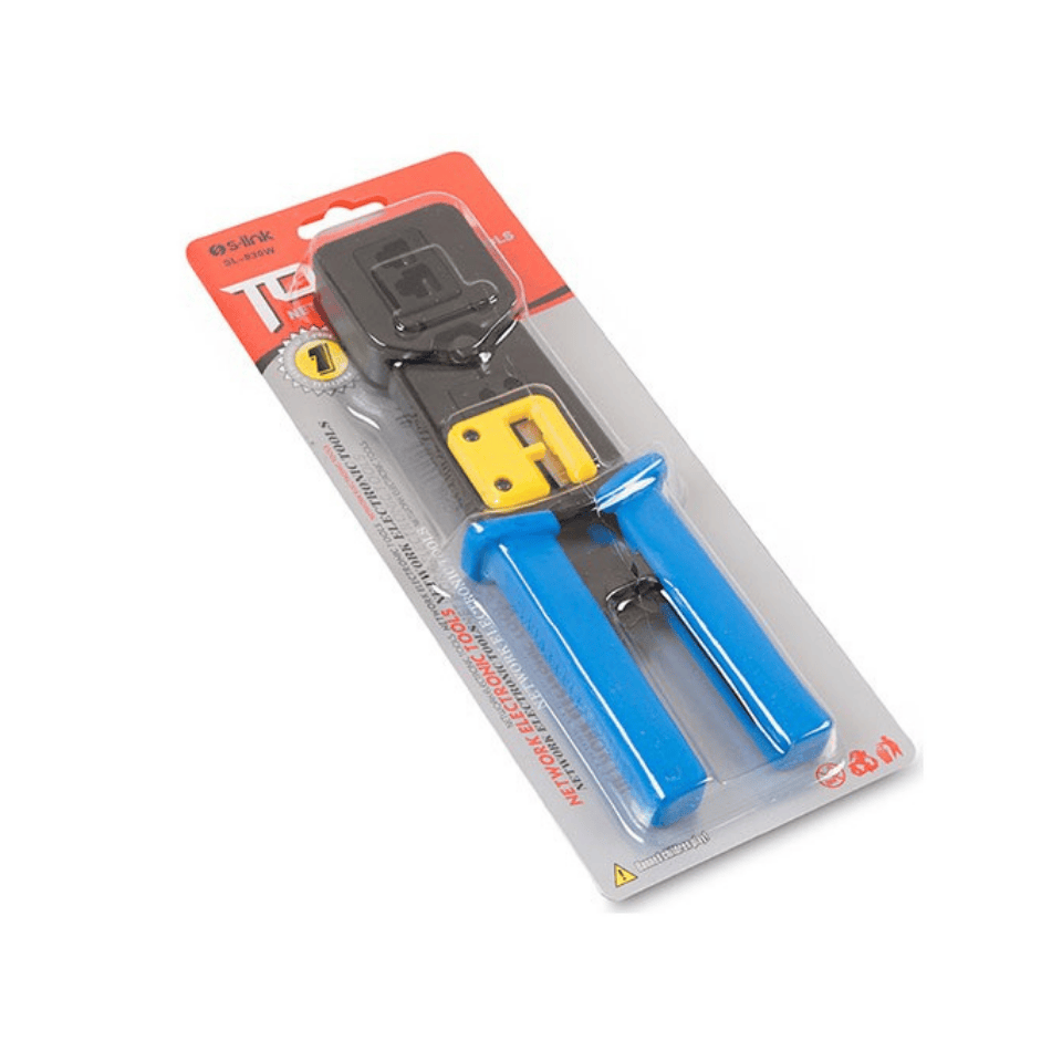 S-LINK SL-830W Sıkma Pensesi (EZ Serisi Yeni Nesil) CAT6 RJ45 CLASS