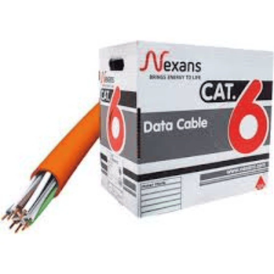 NEXANS NEX1611TFA/ORANGE CAT6 Kablo LSZH HF (305 Metre Kutu)