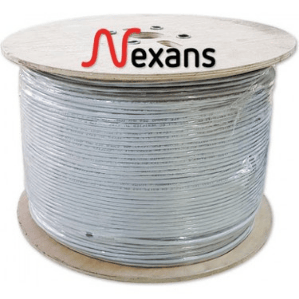 NEXANS NEX1611TO5/GREY CAT6 Kablo LSZH HF GREY (500 Metre Makara)