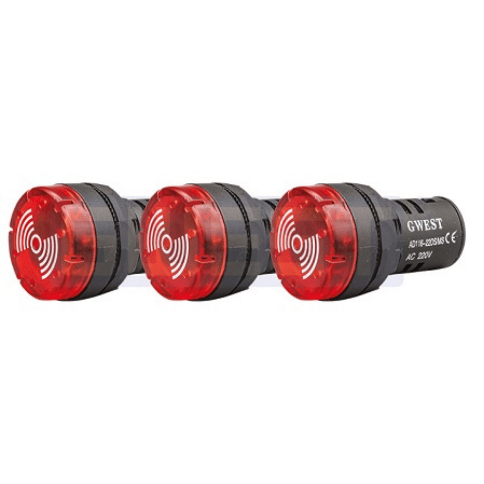 GWEST 6640 Ø 22mm Ledli Buzzer