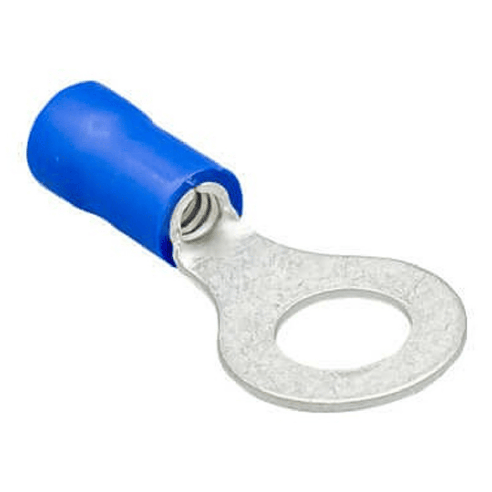 GWEST 3008 GYU-402 1.50-2.50 mm² Mavi Yuvarlak Tip İzoleli Kablo Ucu M4 Del.(200 Ad.)