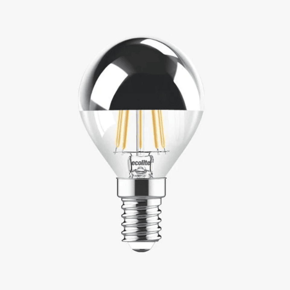 ECOLİTE G45.FL.CS.4W.E14.27K 4W E14 2700K G45 Crow Silver Led Ampül