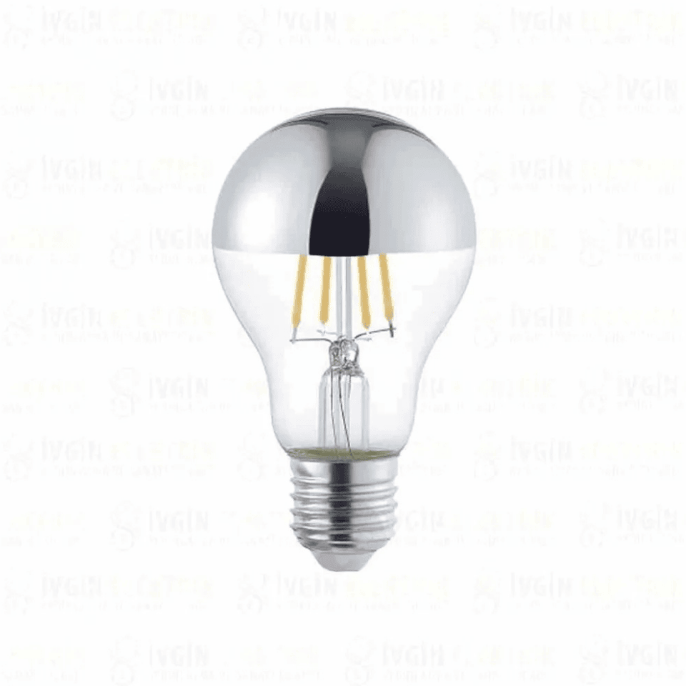 ECOLİTE A60.FL.CS.4W.27K 4W E27 2700K A60 Crow Silver Led Ampül