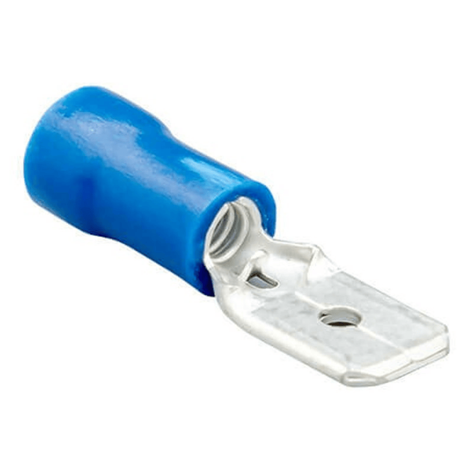 GWEST 3239 GFE-2288 1.50-2.50 mm² Mavi Erkek Faston Tip Terminaller (200 Ad.)