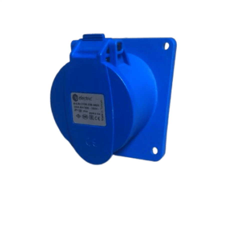 TP ELECTRIC 3124-309-0900 3x32A Makine Prizi (Eğik) (83x90)