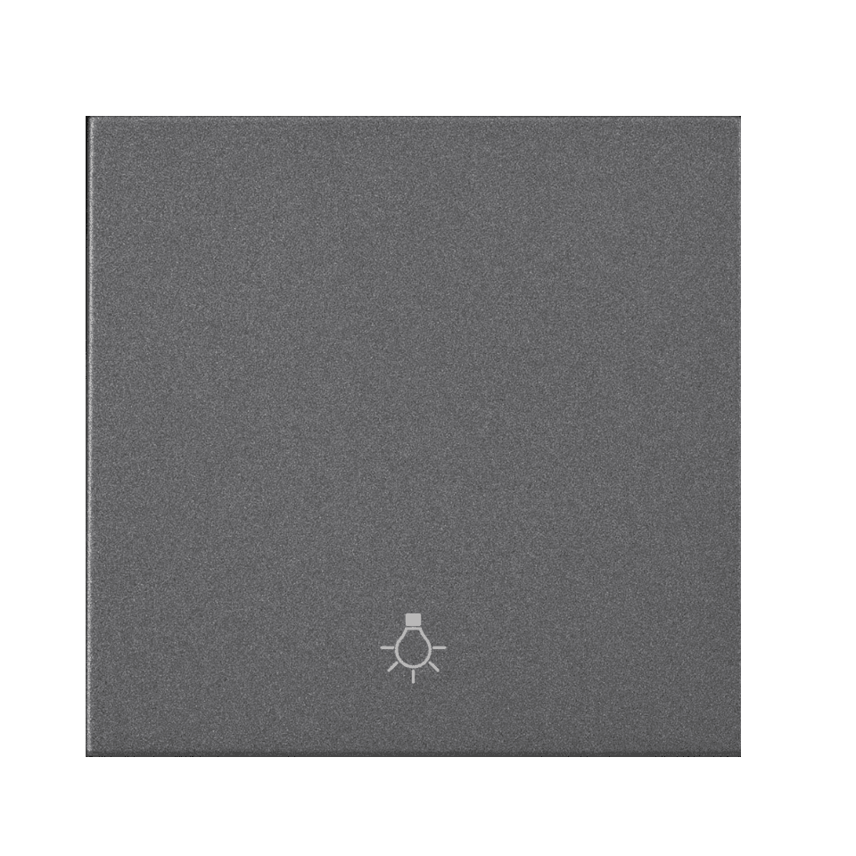 VİKO 92605403 Novella Füme Kapak Light  (Çerçeve ve Mekanizma Hariç)