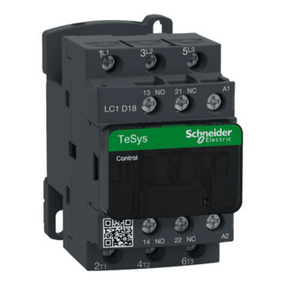 SCHNEIDER LC1D18M7 18A 7.5KW 1NA+1NK Kontaktör 220V AC