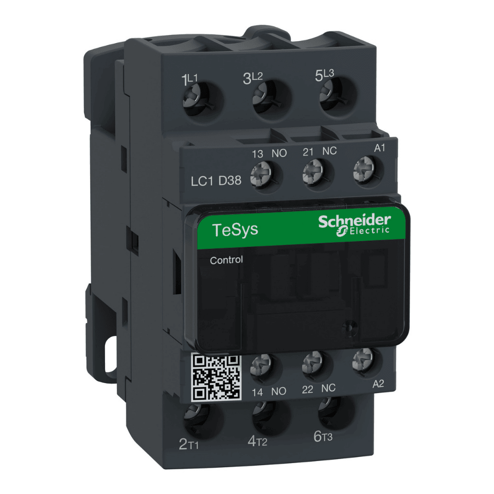 SCHNEIDER LC1D38M7 38A 18.5KW 1NA+1NK Kontaktör 220V AC