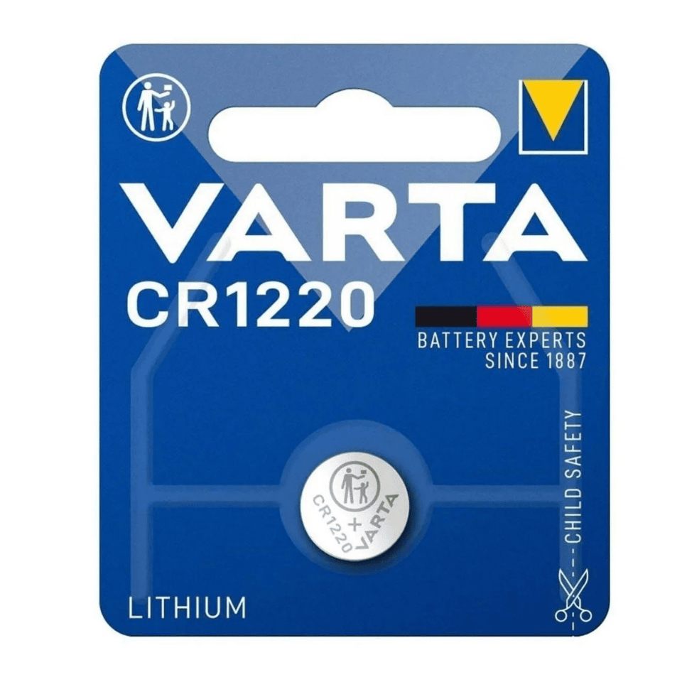 VARTA 6220-1 CR1220 3V Lithium Pil 1li