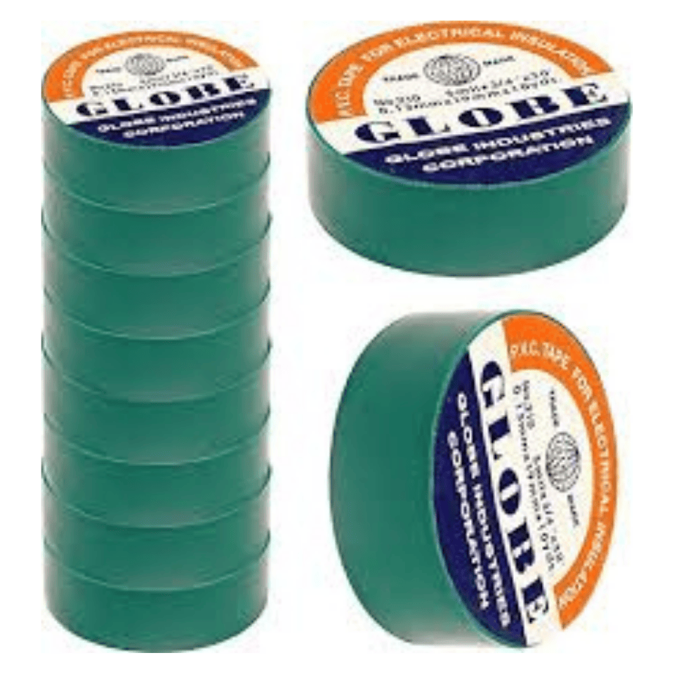 GLOBE Globe0016 0,13mmx19mmx10yds İzolebant Yeşil