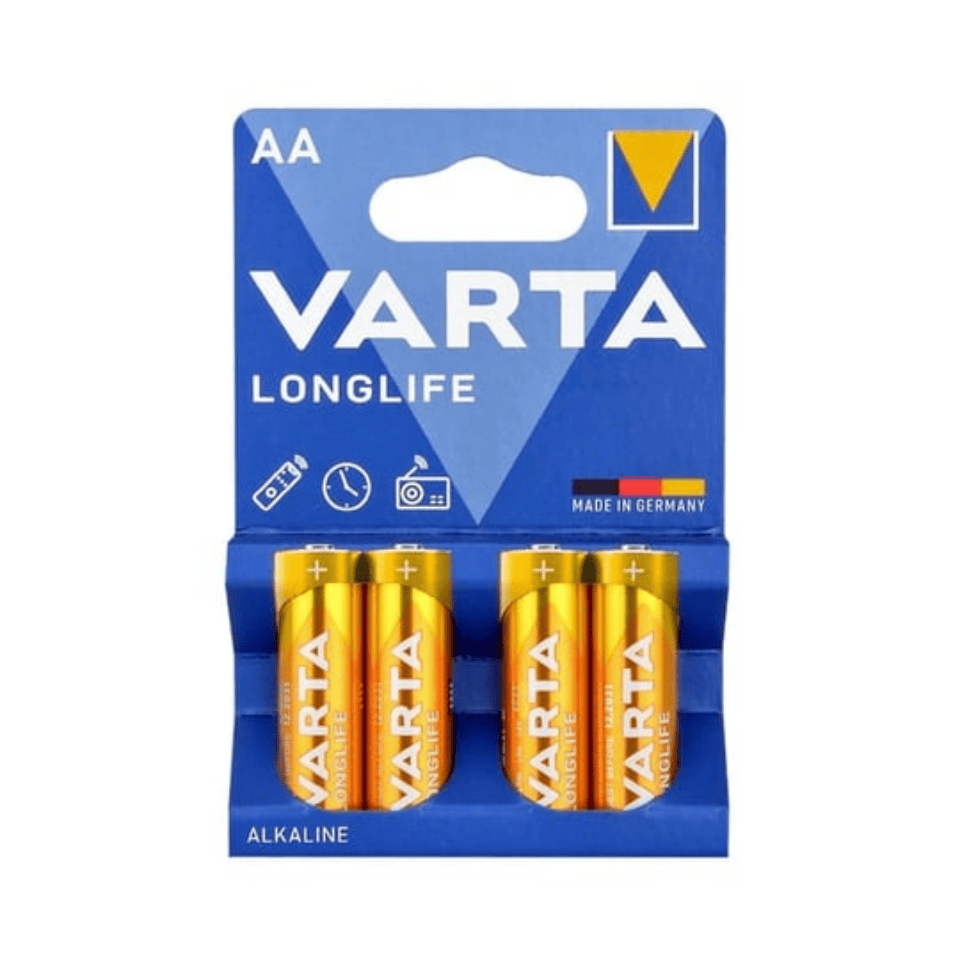 VARTA 4106-4 Longlife AA Kalem Pil 2'li