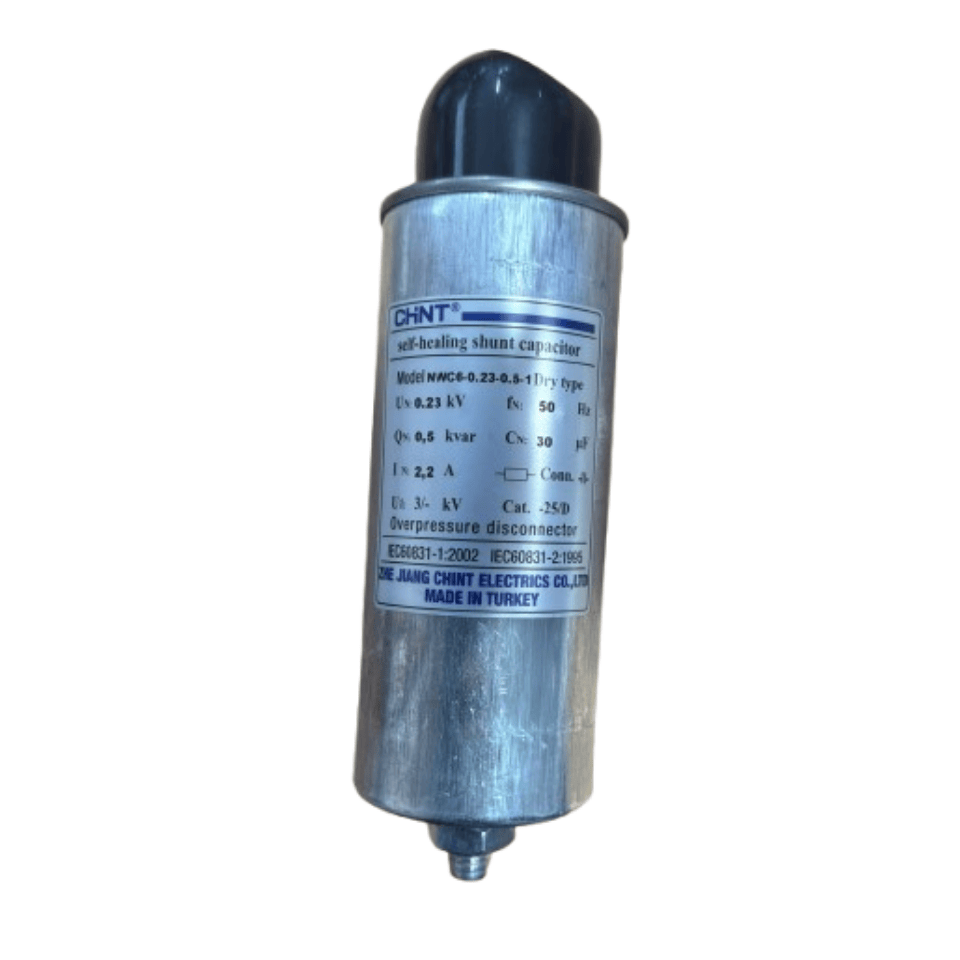 CHINT 799012 0,5 KVAR 220V Silindirik Tip Kondansatör