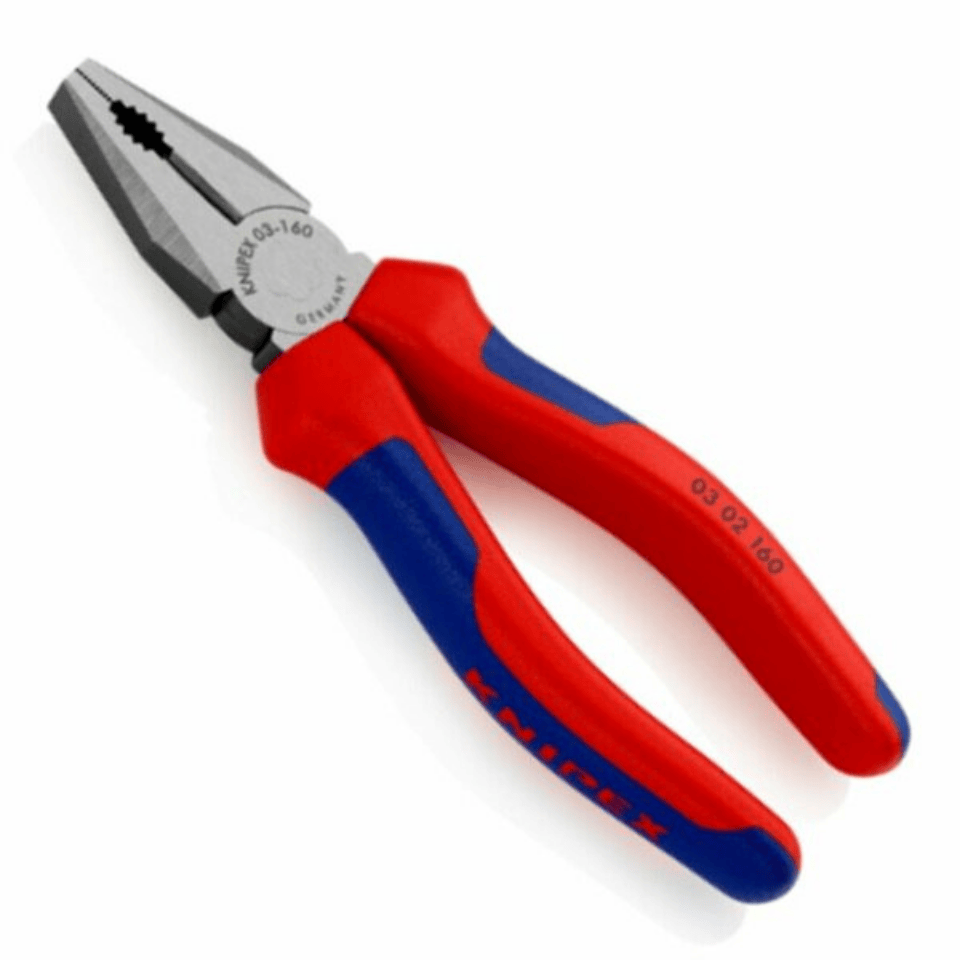 KNIPEX 0302160 160mm Kombine Pense Polisaj Kalın İzole