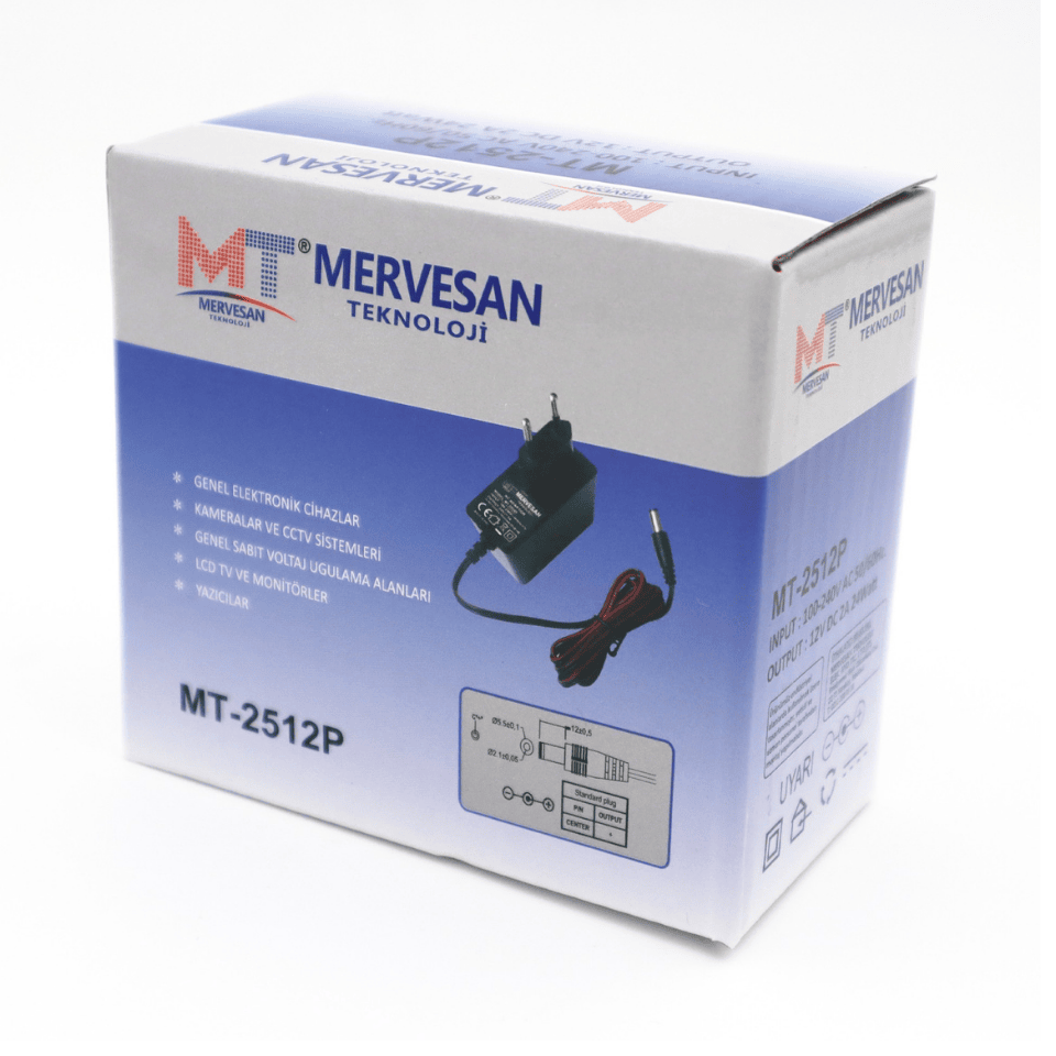 MRW LED MT-2512P 25 WATT 12 VDC Adaptör