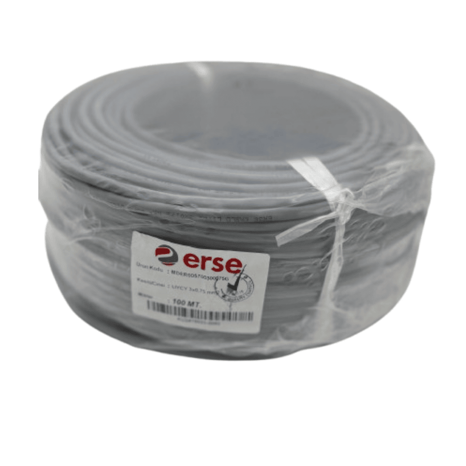 ERSE MDER005700300075G 3x0,75 LIYCY Kablo