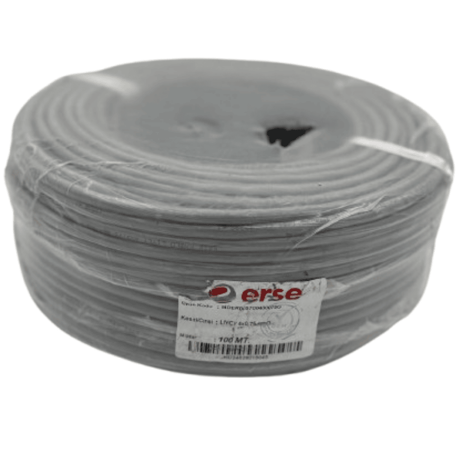 ERSE MDER005700400075G 4x0,75 LIYCY Kablo