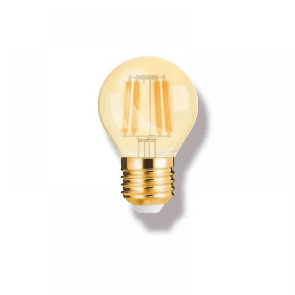 ECOLİTE G45.GD.4W.22K 4W E27 2200K Gold G45 Led Filament Ampül