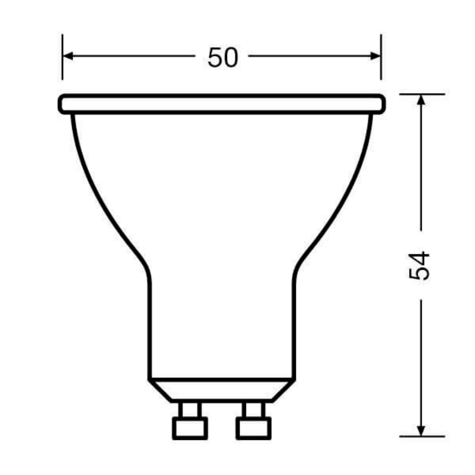 OSRAM AC62659 6.9W 3000K GU10 Led Ampul